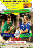 Retransmission du match France-Irlande